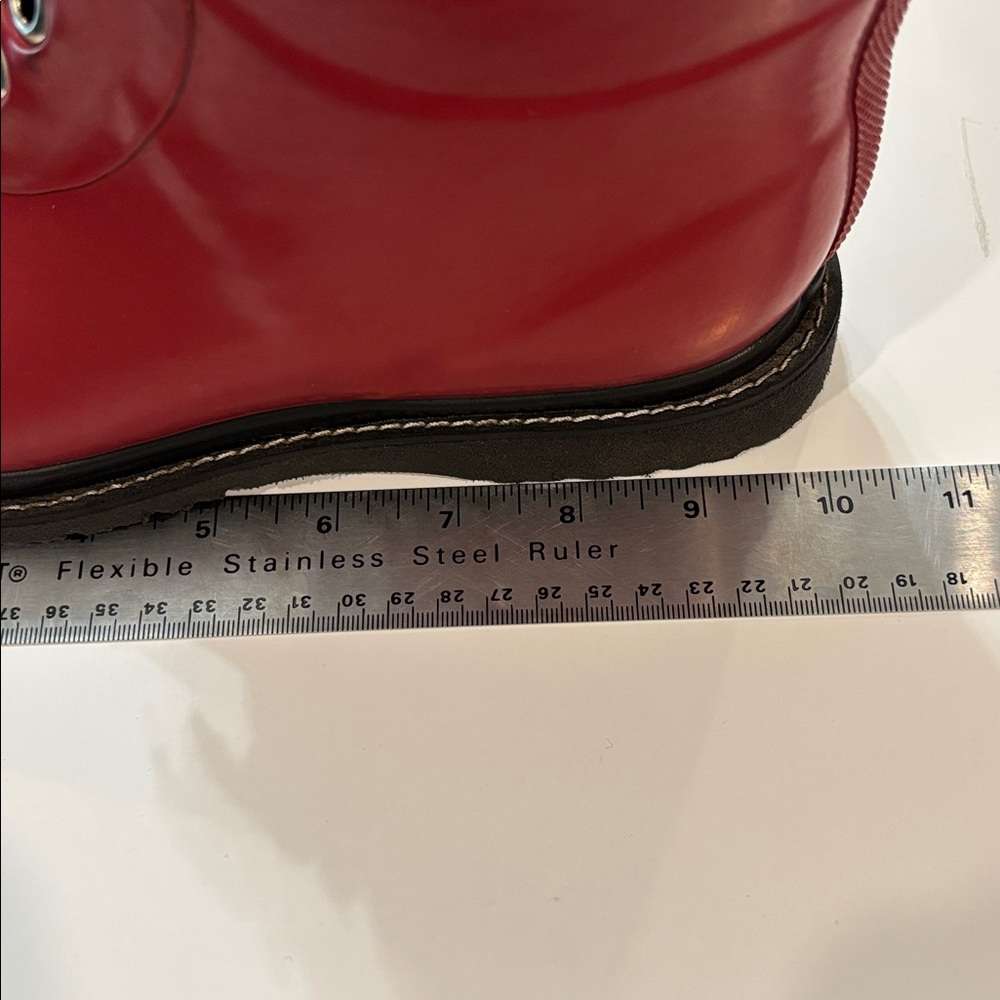 Ilse Jacobsen Cherry Lace-Up Rain Boots Fleece Lined Rubber RUB2 EU 38 - Picture 16 of 16